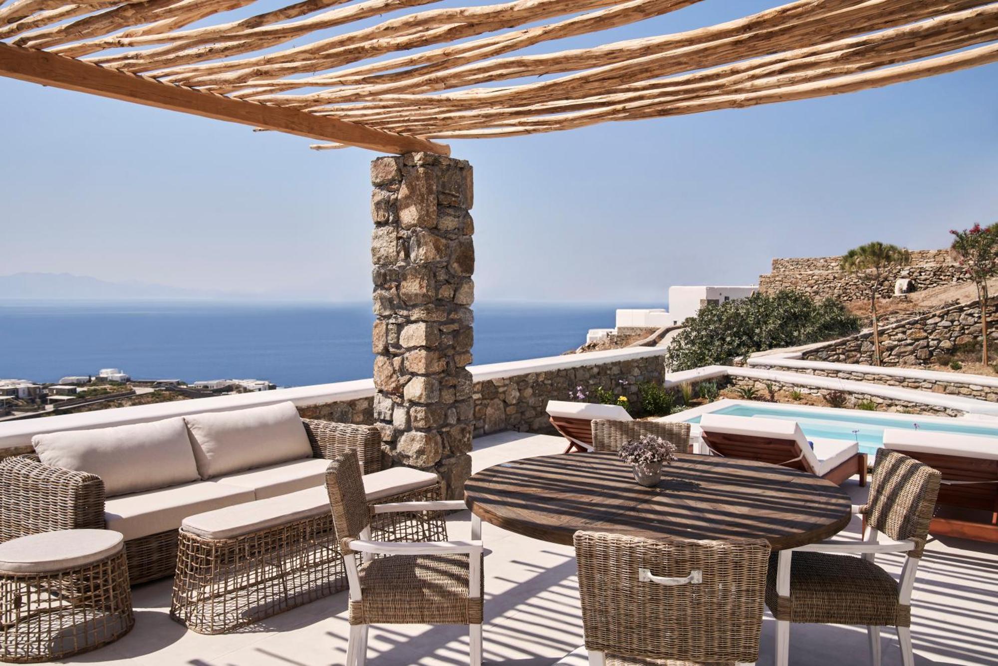 Katikies Villas Mykonos Elia  Eksteriør bilde