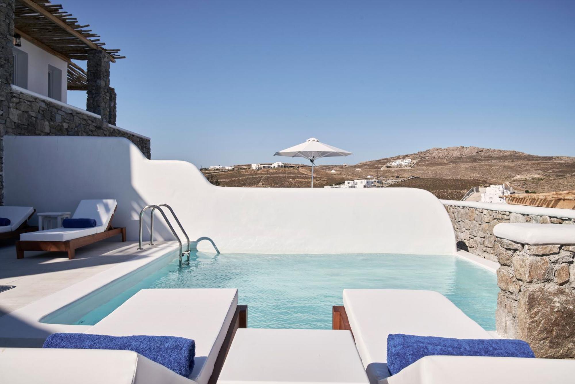 Katikies Villas Mykonos Elia  Eksteriør bilde