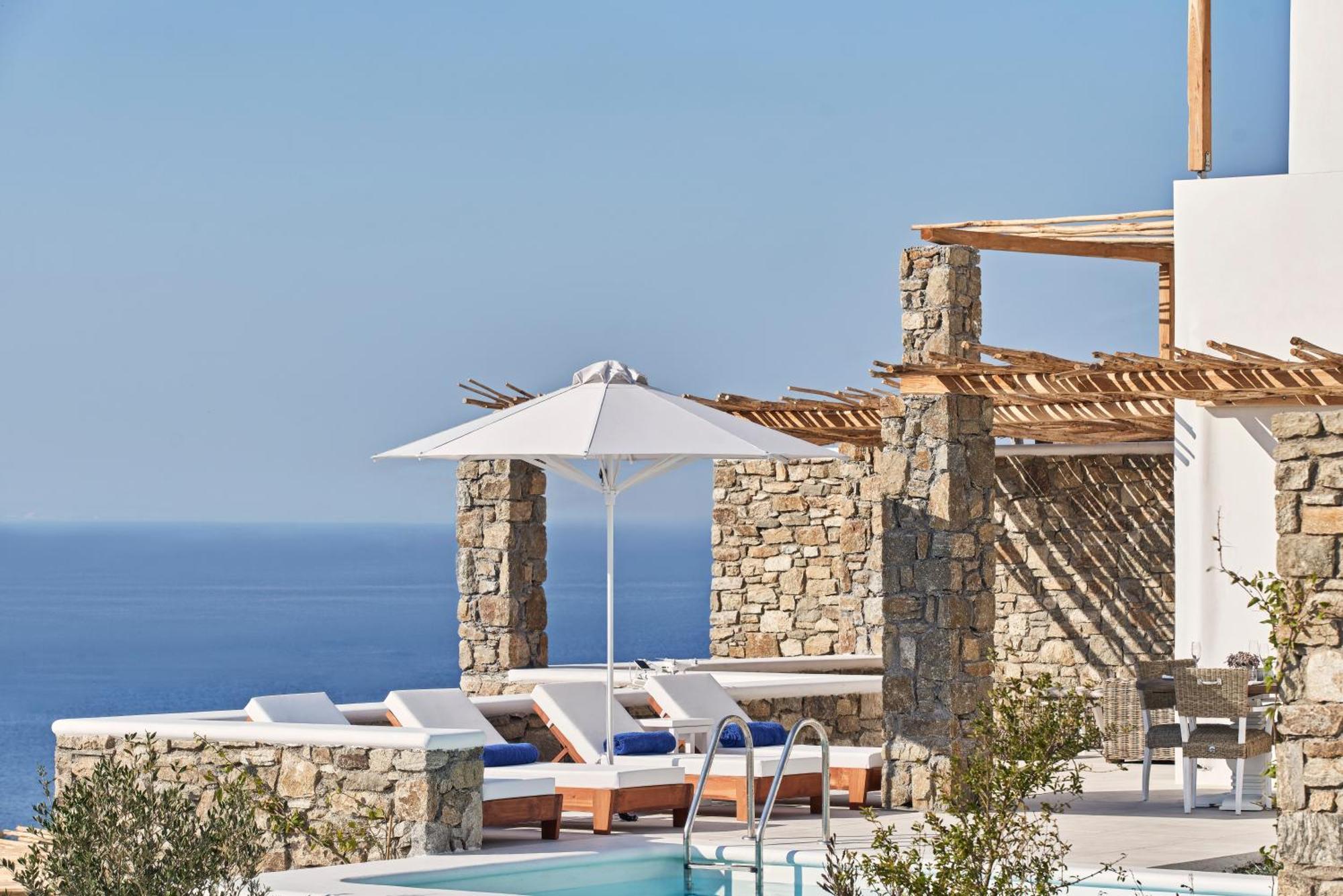 Katikies Villas Mykonos Elia  Eksteriør bilde