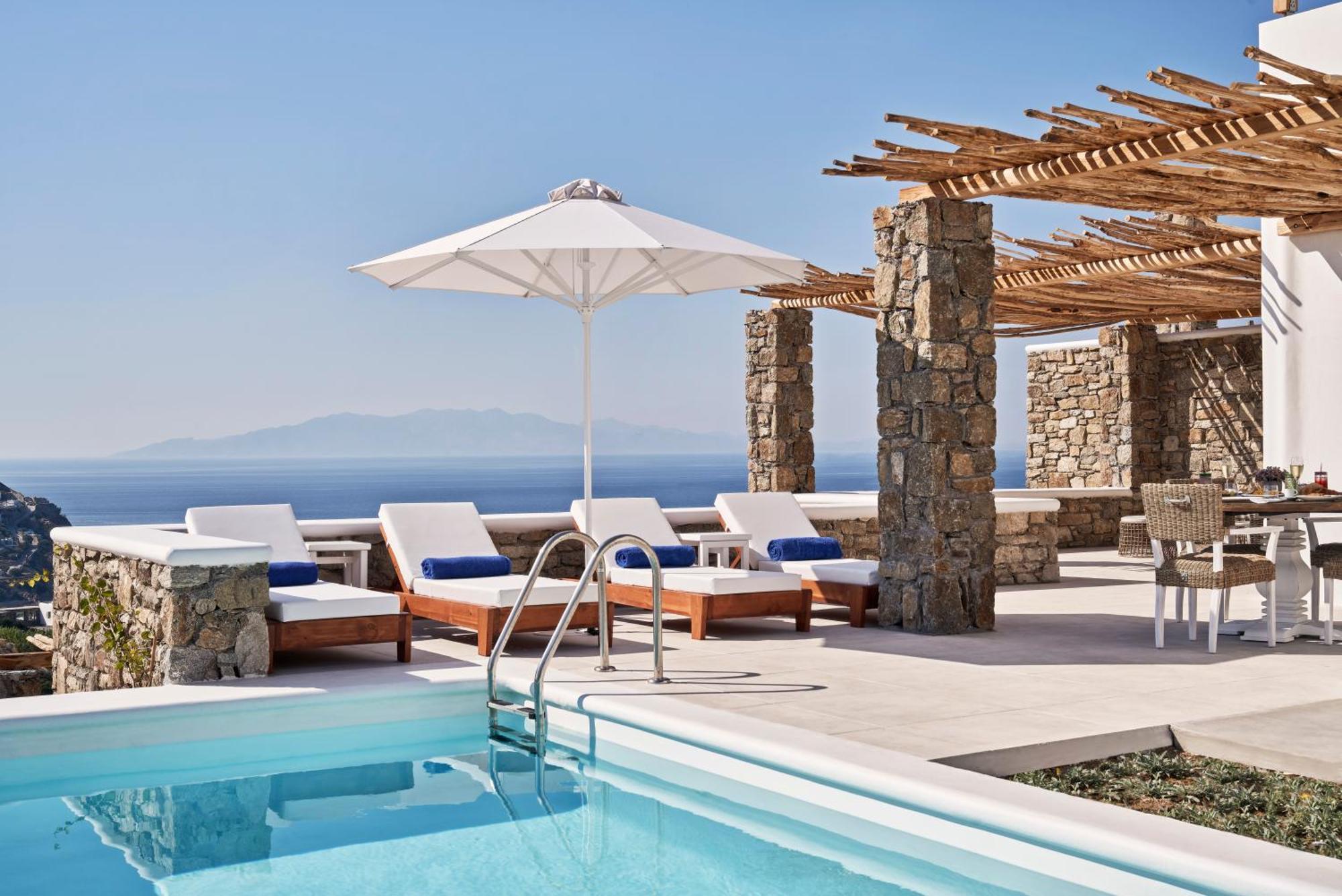 Katikies Villas Mykonos Elia  Eksteriør bilde