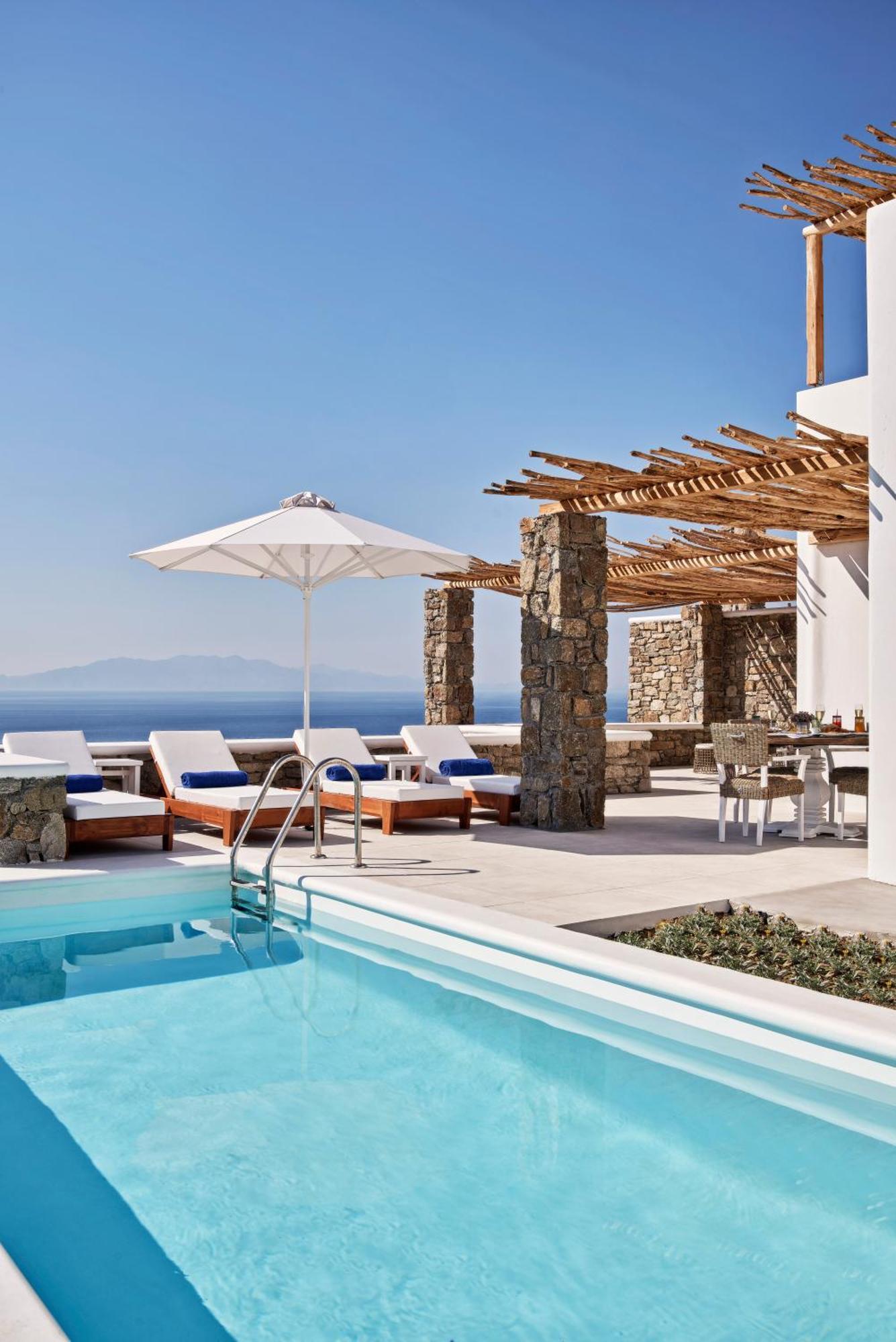 Katikies Villas Mykonos Elia  Eksteriør bilde